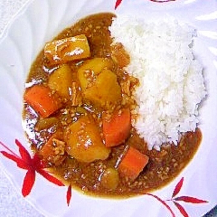 プルーン入り　ひき肉カレーライス